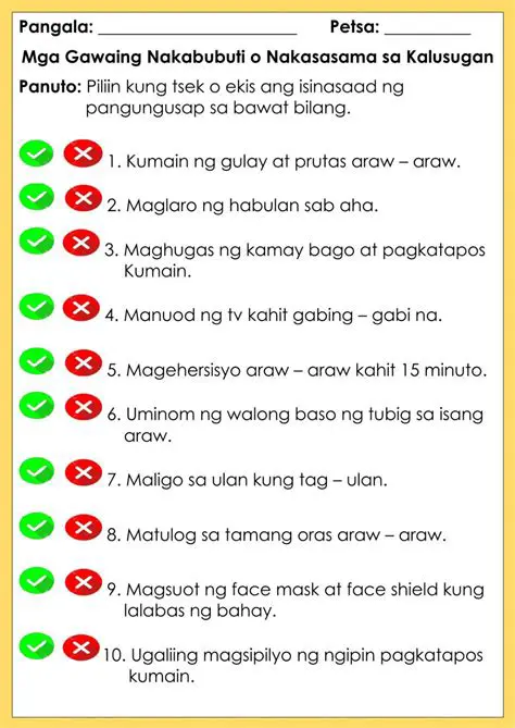 Mga Gawing Gabay ang Halimbawa sa Unang Bilang