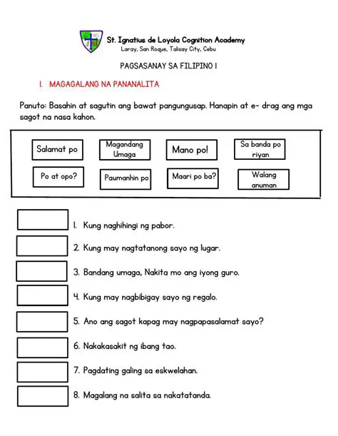 Mga Katanungan at Sagot Tungkol sa mga Salita sa Lantay