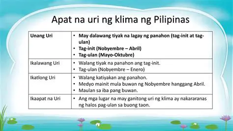 Mga Pagbabago sa Panahon at Mga Kalamidad