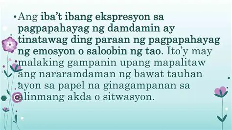 Mga Salita ng Pagpapahayag ng Pagtanggap