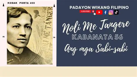 Mga Salitang Pinansin sa Noli Me Tangere