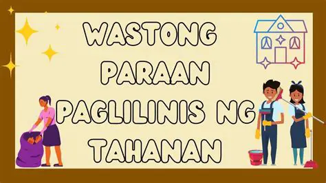 Mga Sapaanong Paraan ng Paglilinis ng Langat