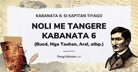 Mga Tauhan sa Kabanata 6 ng Noli Me Tangere