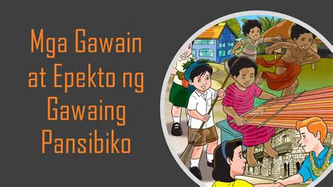 Mga Uri ng Gawaing Pansibiko