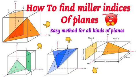 Miller Indices and Interplanar Spacings