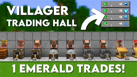 Minecraft Villager Trading Halls: Your Ultimate Guide to a Thriving Economy
