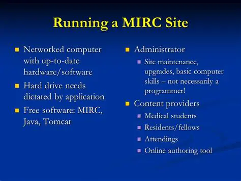 MIRC Authoring Tool integration