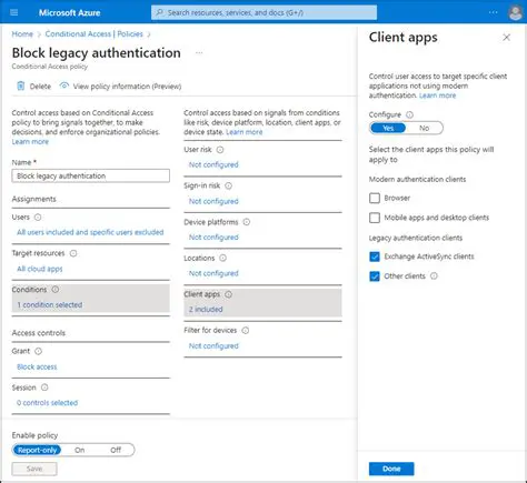 Misconfigured terminal settings