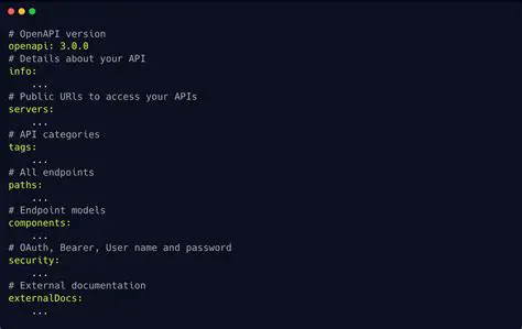 Missing or incorrect OpenApi version