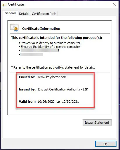 Missing or outdated SSL certificates