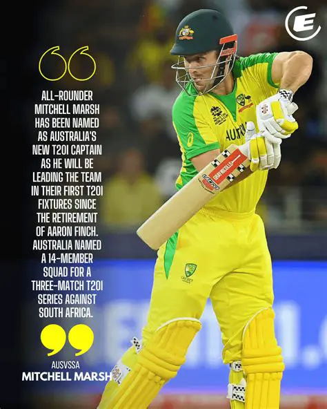 मिशेल मार्श: ऑस्ट्रेलिया के बहुमुखी ऑलराउंडर का क्रिकेट सफर
