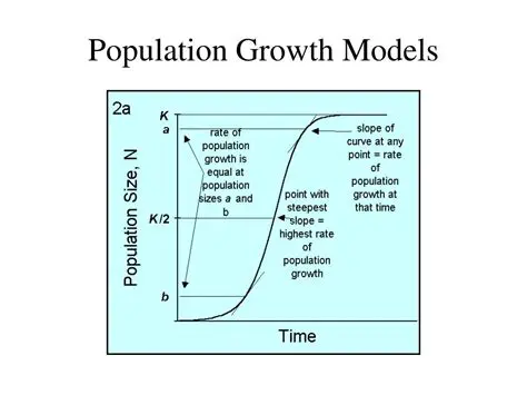 Modeling population growth and decay