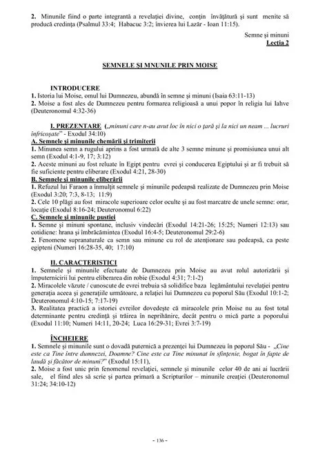 Moise a fost ales de Dumnezeu