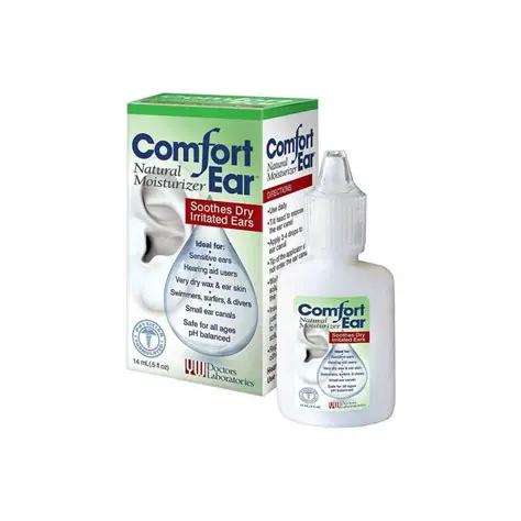 Moisturizing the ear canal