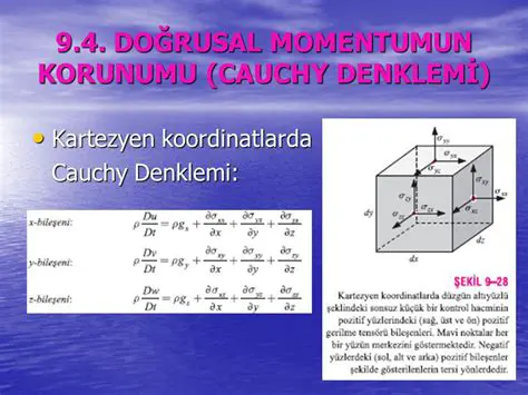 Momentumun Korunumu ve Enerji
