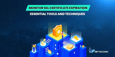Monitor certificate expiration