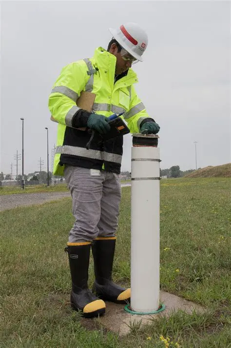 Monitor groundwater levels