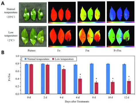 Monitoring of water temperature and chlorophyll levels