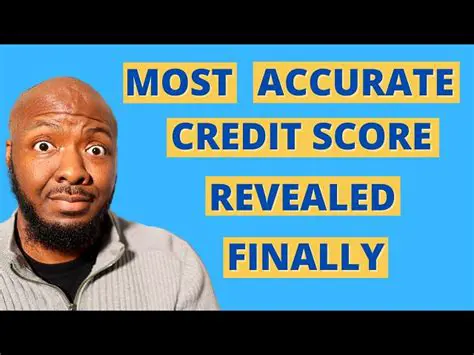 More accurate credit scores