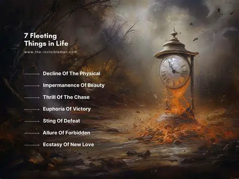 Mortality and the fleeting nature of life