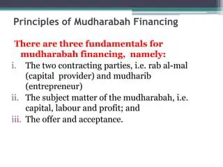 mudharabah financing system