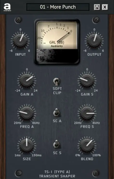 Multimode Frequency Dependent Transient Shaper
