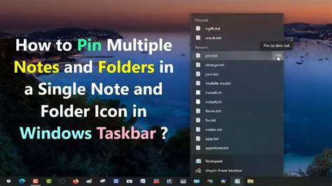 Multiple Notes and Folders