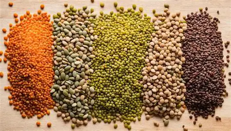 Multiplicando la cantidad de costales por la cantidad de lentejas por costal