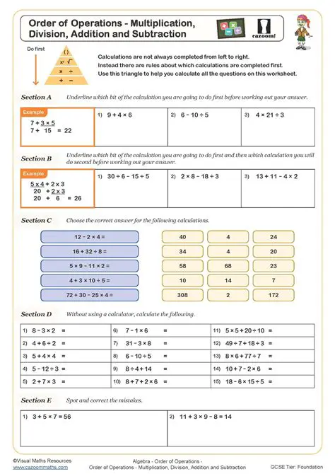 Multiplication and Addition