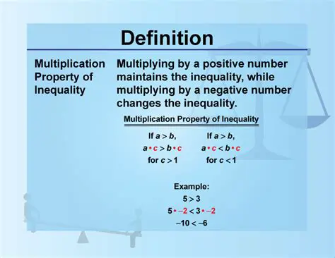 Multiplication Property of Inequality
