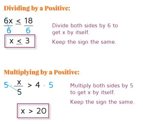 Multiply or divide both sides
