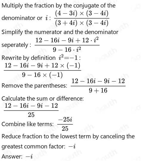Multiply the fraction by the conjugate