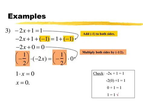 Multiplying Both Sides by 10x