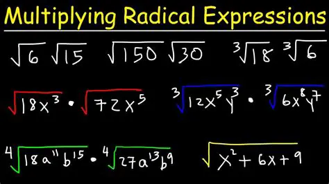 Multiplying Radical Expressions