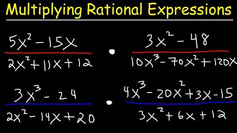 Multiplying Rational Functions