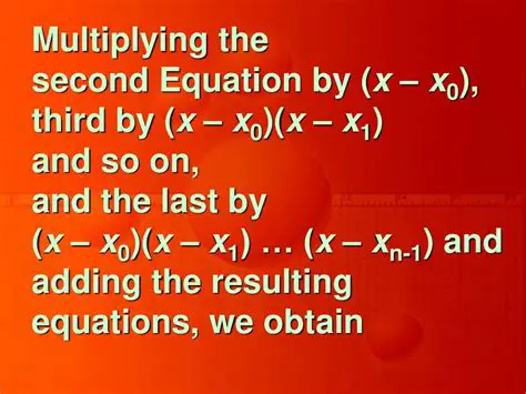 Multiplying the Second Equation