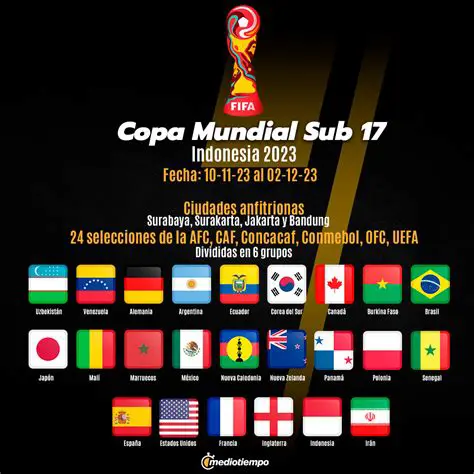 Mundial Sub-17: Semillero de Estrellas y Glorias Futbolísticas Juveniles