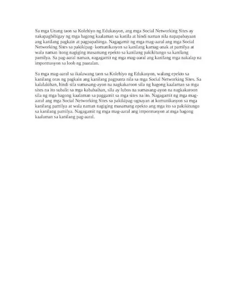 Nagbubunyi sa mga Unang Taon