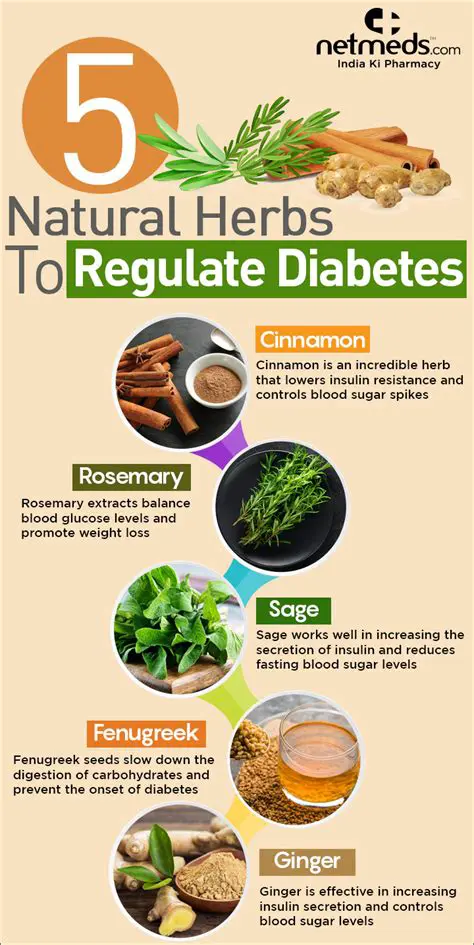 Natural Ingredients for Diabetes Treatment