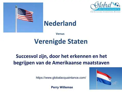 Nederland versus Verenigde Staten: Een Vergelijkende Analyse van Cultuur, Economie en Levensstijl
