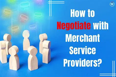Negotiate with Service Providers