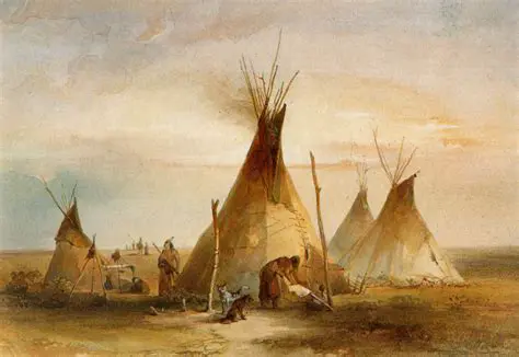 Nomadic Lifestyle of the Native Americans of the Great Plains
