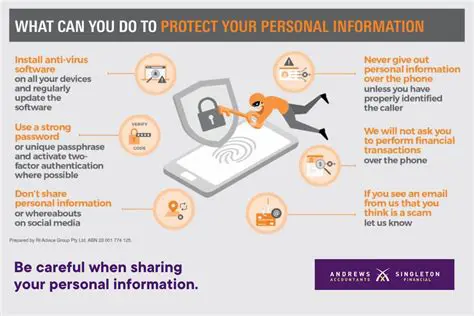 Not being cautious with personal and financial information