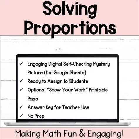 Not checking the proportions