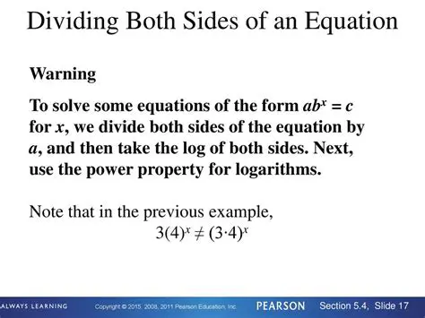 Not dividing both sides of the equation by 16e