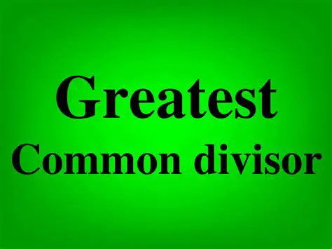 Not finding the greatest common divisor