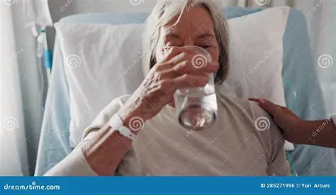 Not instructing the patient to avoid drinking fluids