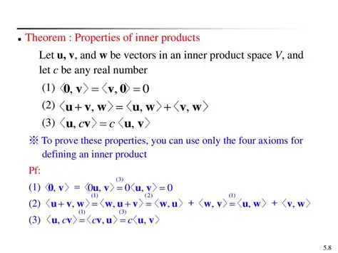 Not understanding the properties of inner product spaces