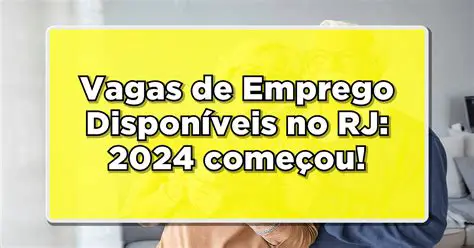 Novas Oportunidades de Emprego