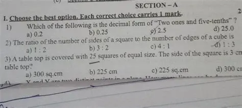 Number of Sides of a Square
